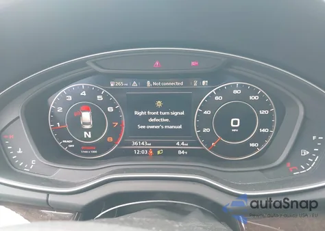 2019 Audi Q5 45 Premium z USA, uszkodzony, nr VIN WA1BNAFY5K2084220